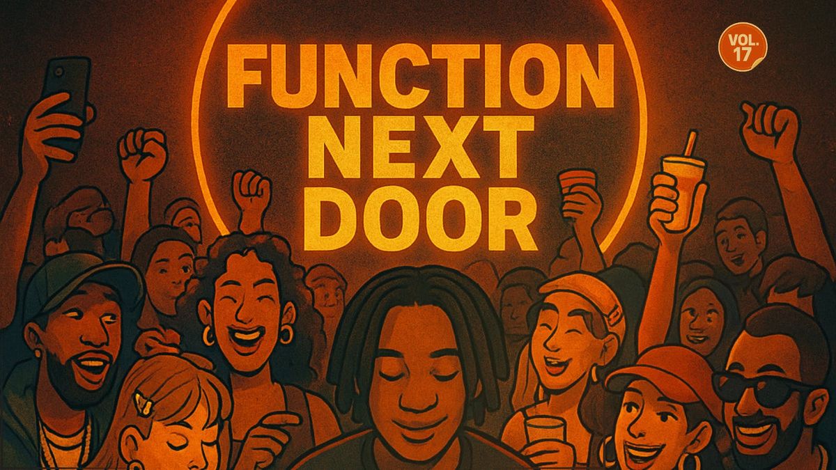 FUNCTION NEXT DOOR : VOL 17, 23 May | Event in Nottingham | AllEvents
