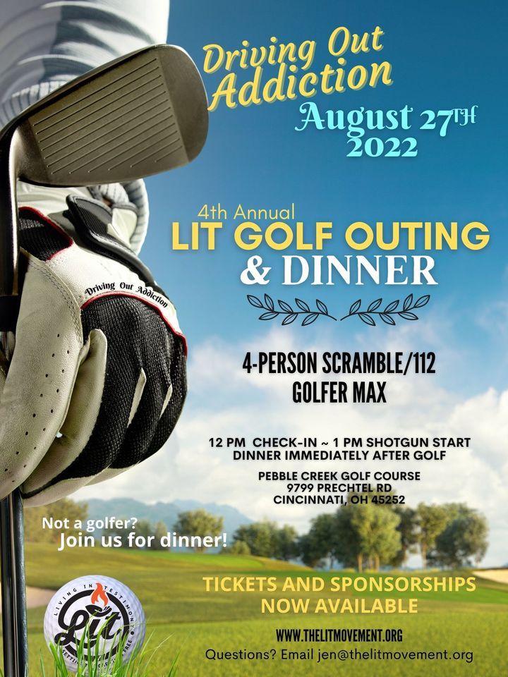 2022 Driving Out Addiction Golf Outing Dinner Pebble Creek Golf 