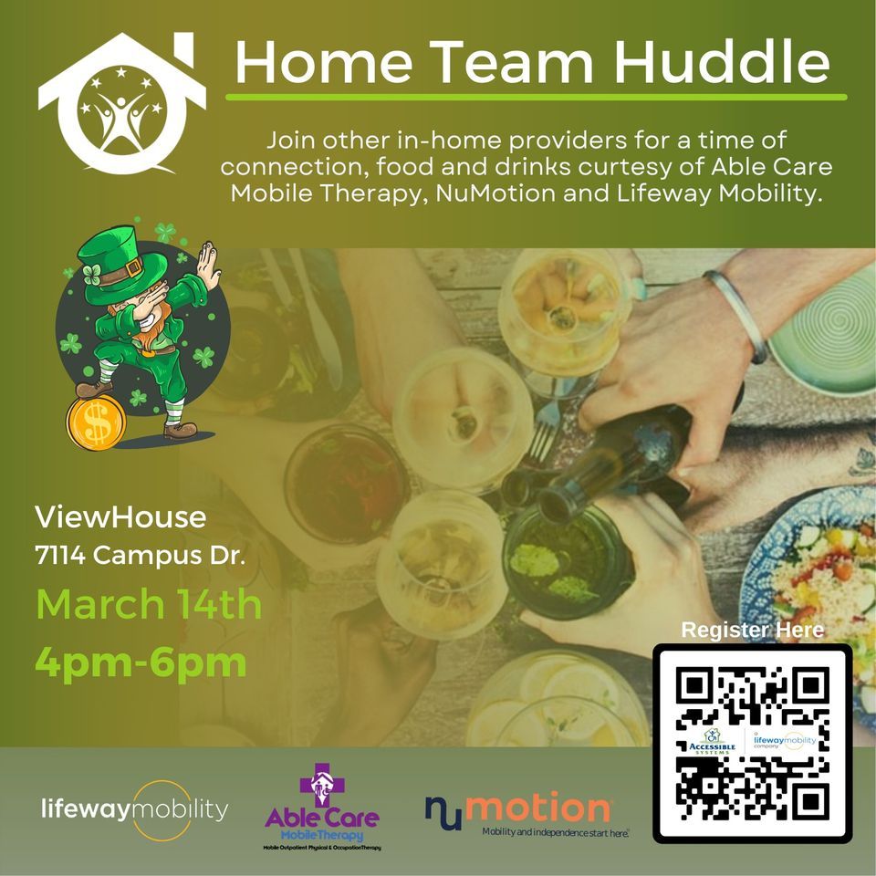 MARCH Home Team Huddle Colorado Springs Networking for InHome