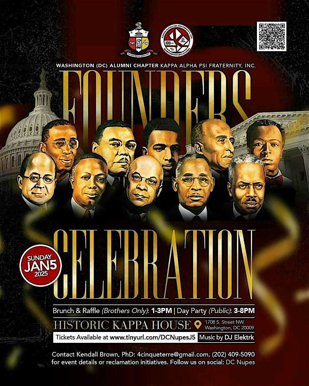 Founders' Day Celebration, 5 January | Event in Washington | AllEvents