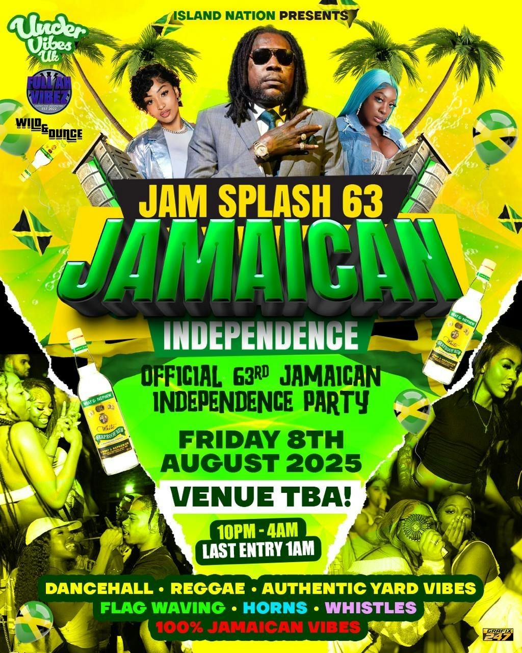 JAM SPLASH 63🌴🇯🇲- BIRMINGHAM’S BADDEST INDEPENDENCE PARTY‼️ | Event in Birmingham | AllEvents