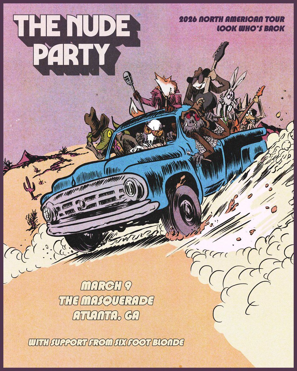 The Nude Party & Six Foot Blonde, 11 March | Event in San Antonio | AllEvents