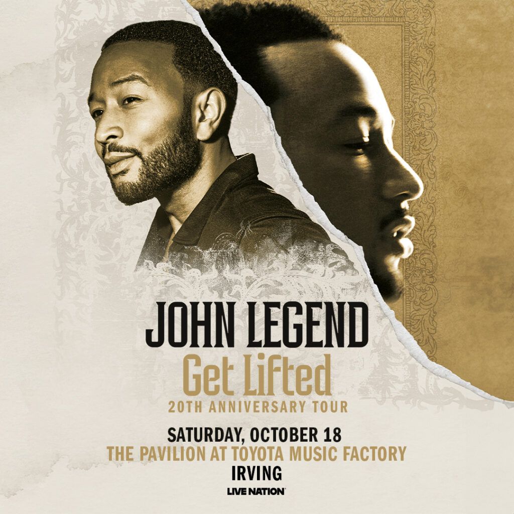 John Legend Irving Tickets, 18 October | Event in Irving | AllEvents