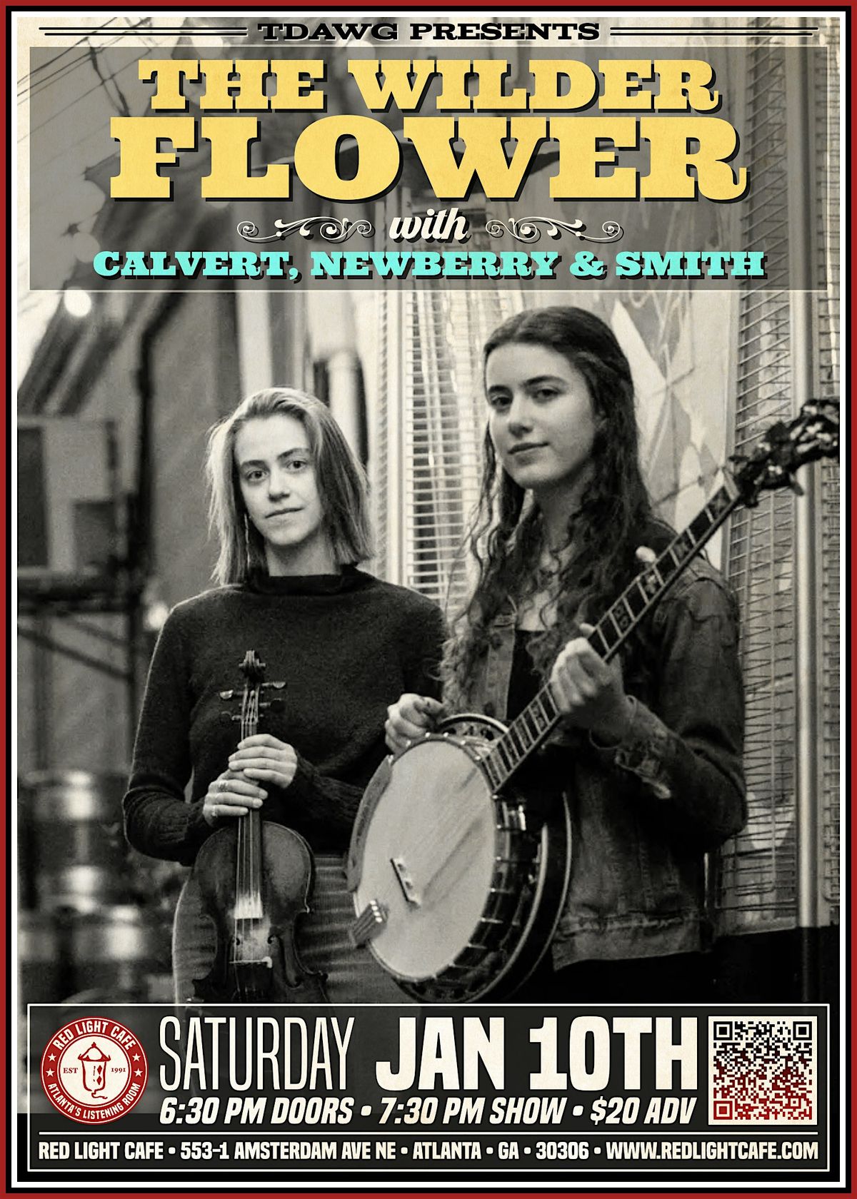 TDawg Presents The Wilder Flower w/ Calvert, Newberry & Smith, 10 January | Event in Atlanta | AllEvents