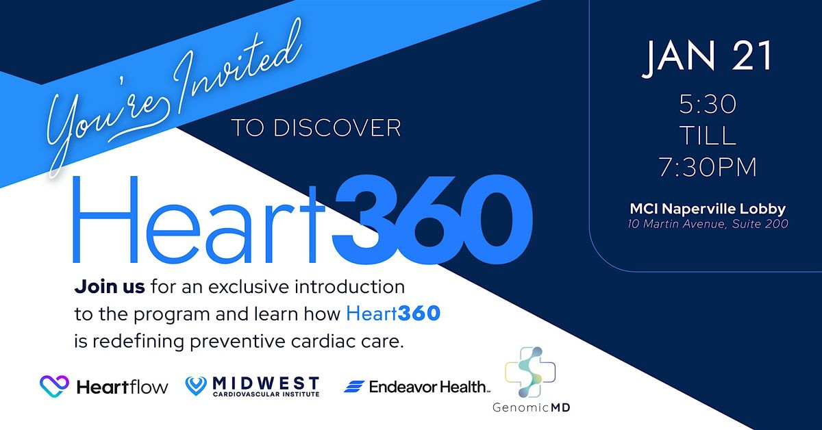Heart360, 21 January | Event in Naperville | AllEvents