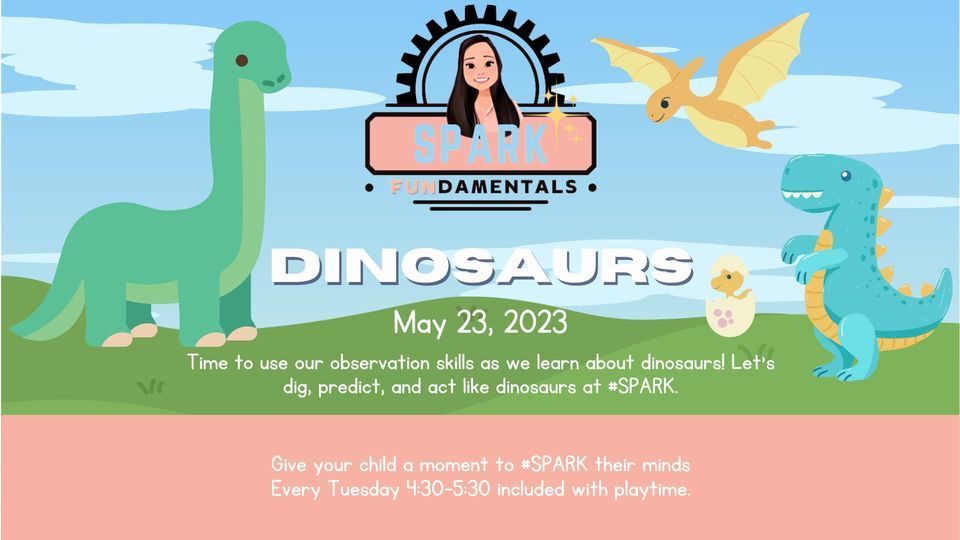 Spark Time Dinosaurs, Frogs Snails and Fairy Tales LLC, Richmond, May 23 2023 AllEvents.in