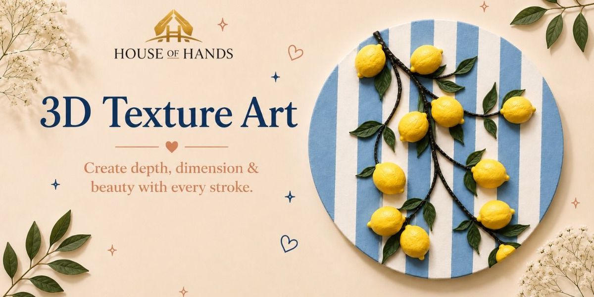 3D Texture Art Workshop - Mumbai