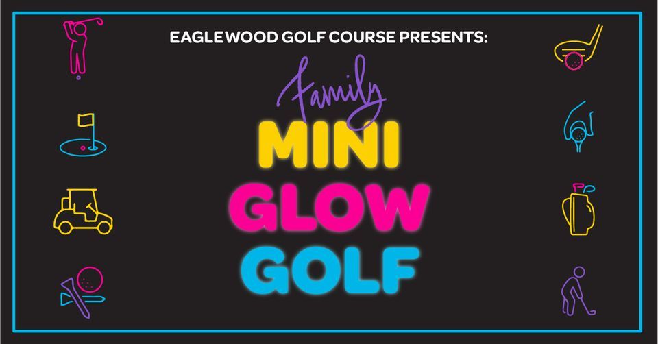 Family Mini Glow Golf , Langley AFB Eaglewood Golf Course, Hampton