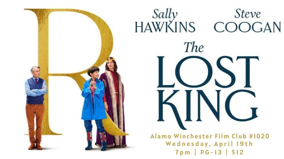 Alamo Winchester Film Club 1020 Sally Hawkins & Steve Coogan in THE LOST KING [2022], Alamo