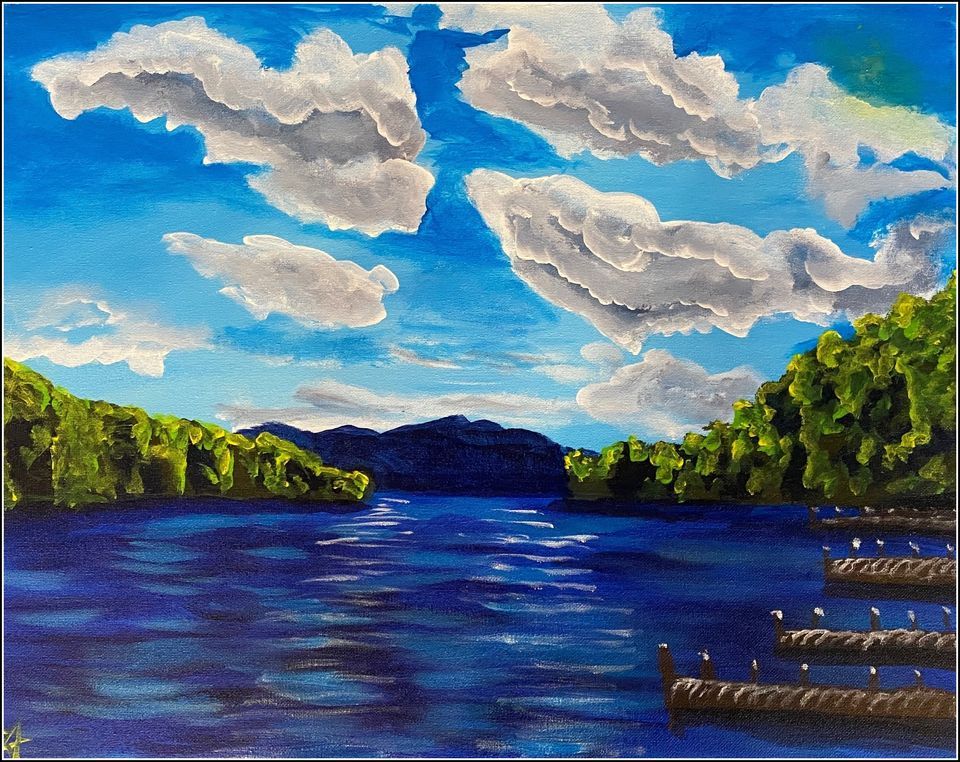 Dockside Paint and Sip Event, Saratoga Paint and Sip Studio, Saratoga