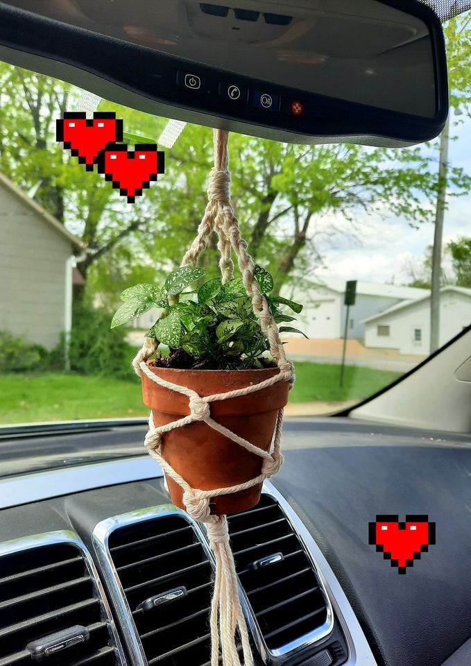 Craft night at the Flower Loft Mini macramé planters, McLouth Flower Loft, Easton, 19 May