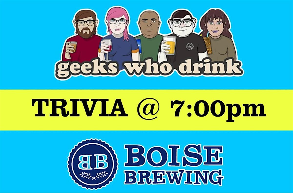 Trivia with Geeks Who Drink | Event in Boise | AllEvents