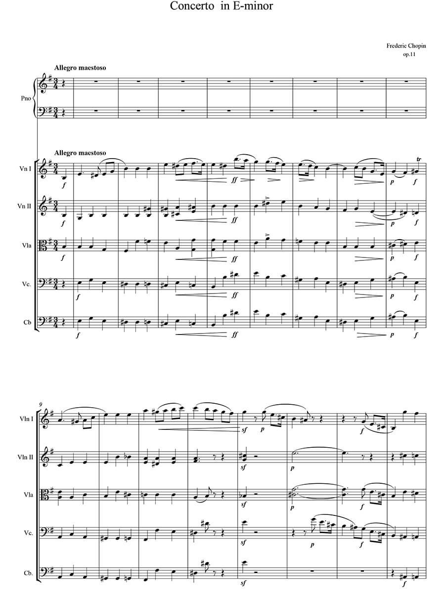 Chopin Concertos with String Quintet, 18 September | Event in Edmonton | AllEvents