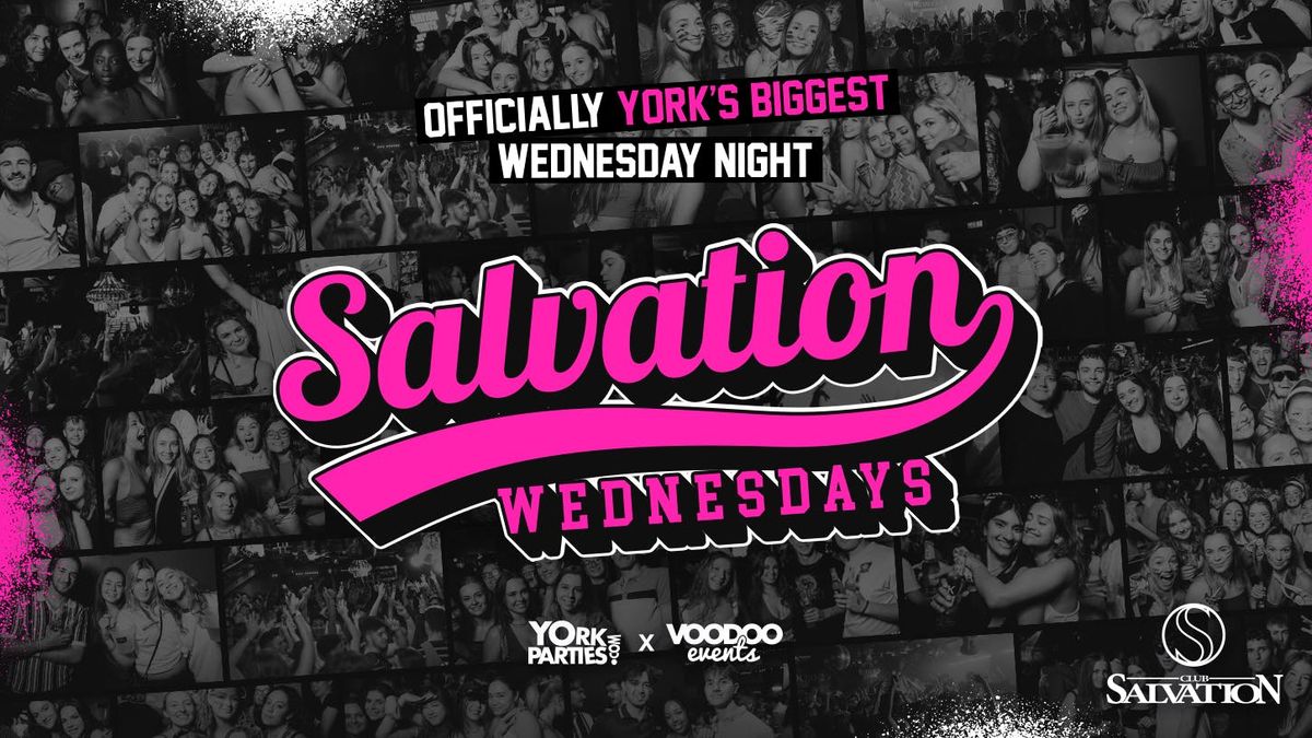 SALVATION Wednesdays 🏆 , 28 May | Event in York | AllEvents