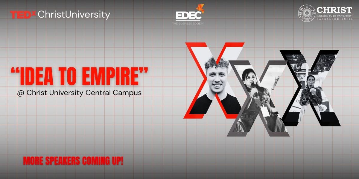 TEDxChristUniversity, 17 September | Event in Bangalore | AllEvents