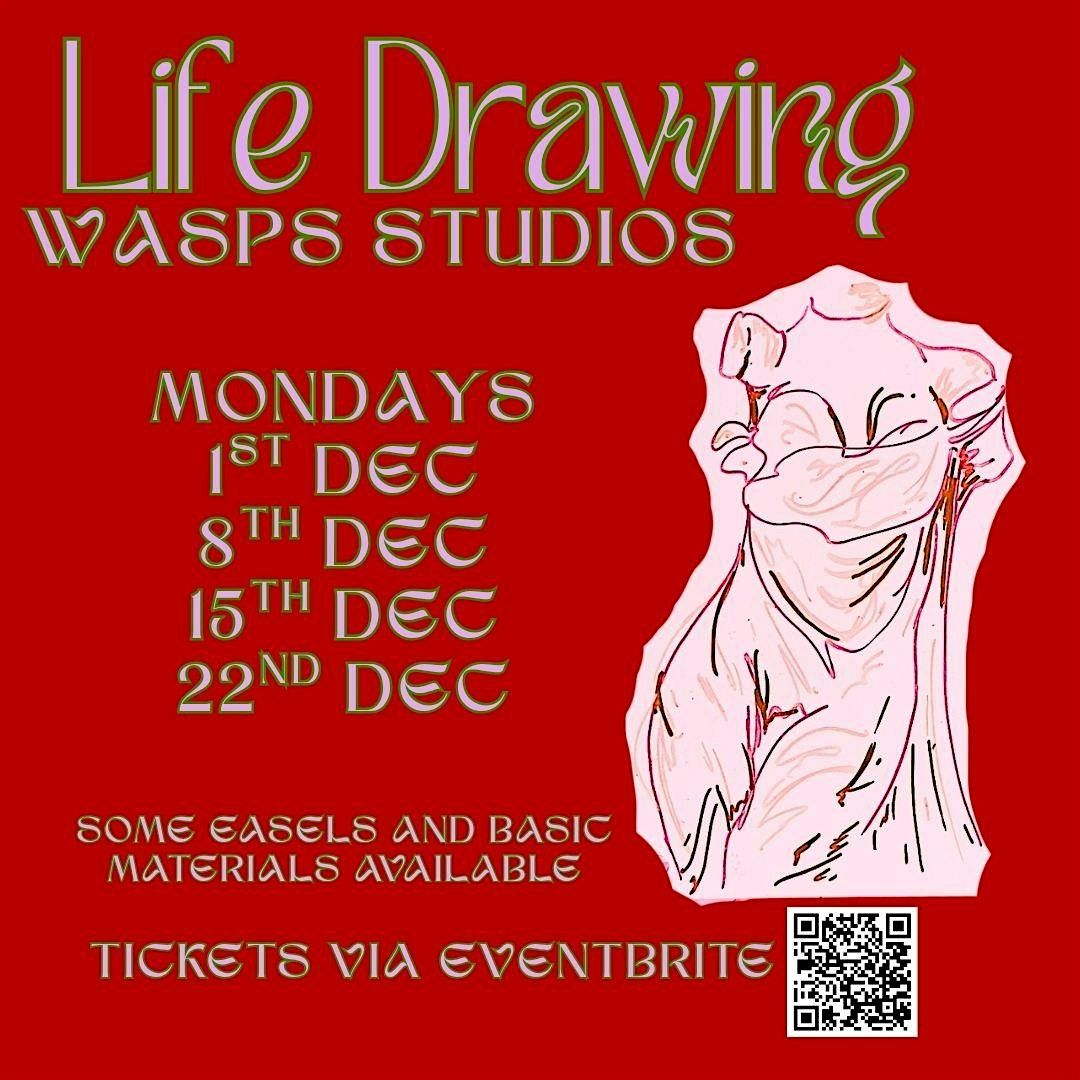 Life Drawing at WASPS Studios Dundee, 22 December | Event in Dundee | AllEvents