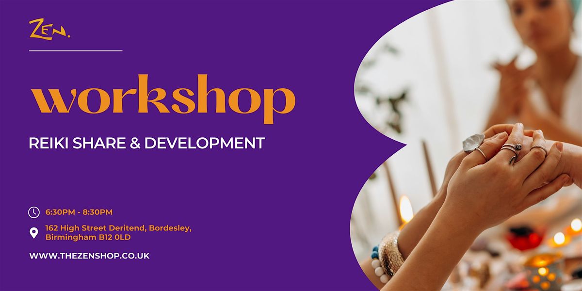 Reiki Share & Development, 3 December | Event in Birmingham | AllEvents
