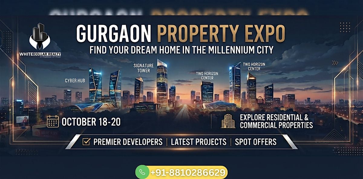 Gurgaon Property Expo in July — Where Smart Buyers Make Winning Decisions