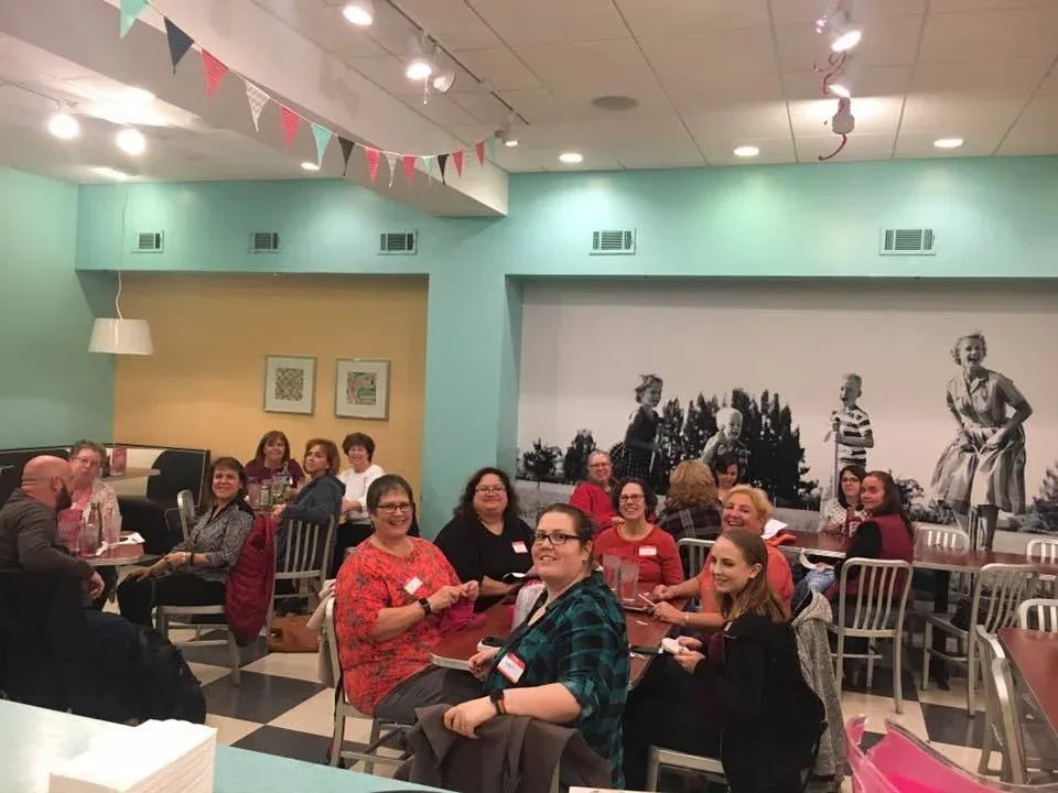 Dinner and knitting/crocheting at The Stardust Cafe, 14 October | Event in Collingswood  | AllEvents