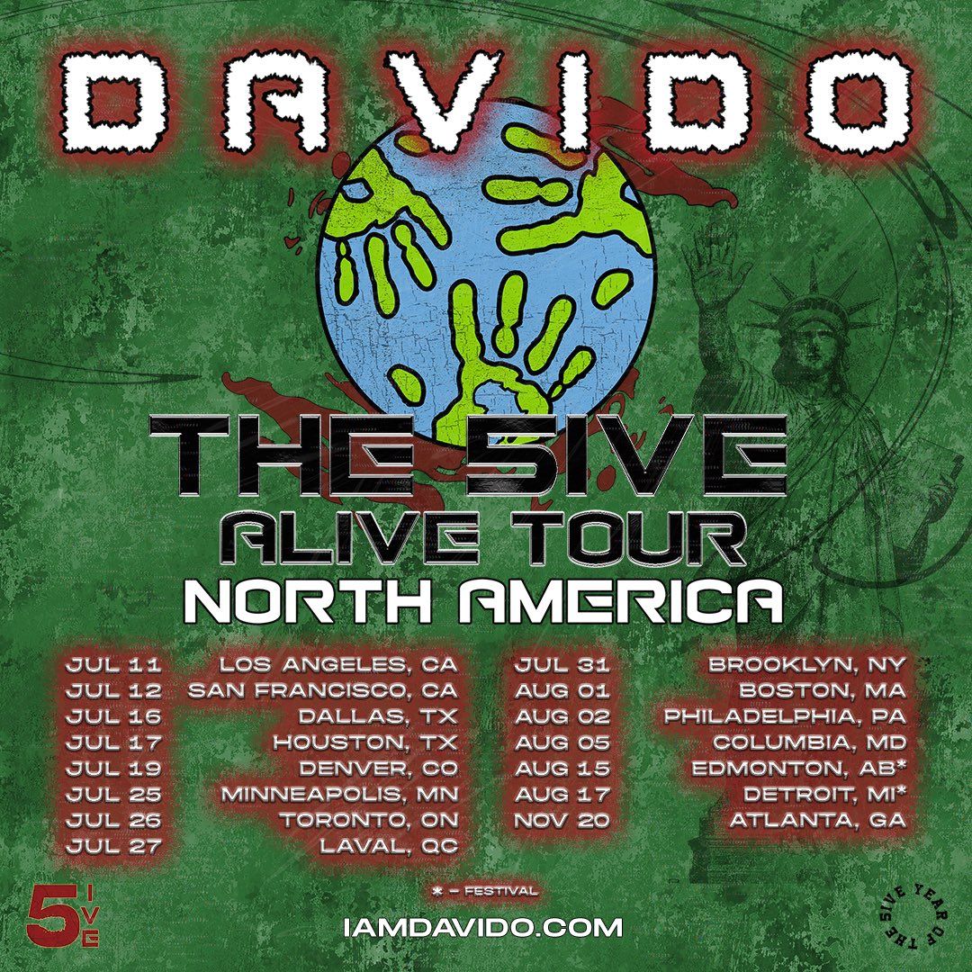 Davido Brooklyn Tickets, 31 July | Event in Brooklyn | AllEvents