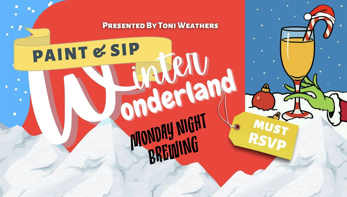Winter Wonderland Paint & Sip, 14 December | Event in Charlotte | AllEvents