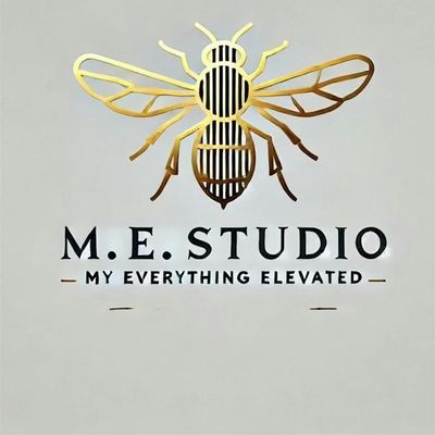 M.E. Everything Elevated Studio logo