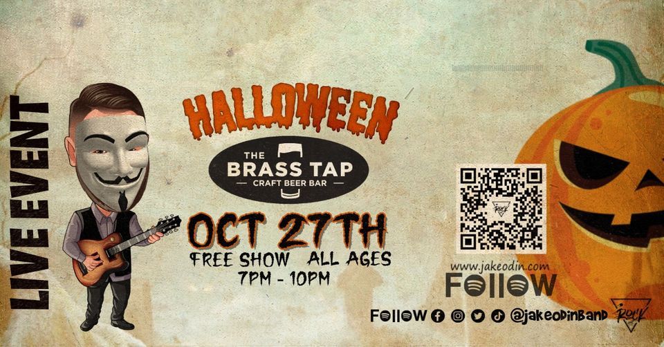 Jake Odin at The Brass Tap N Dallas Halloween , The Brass Tap North