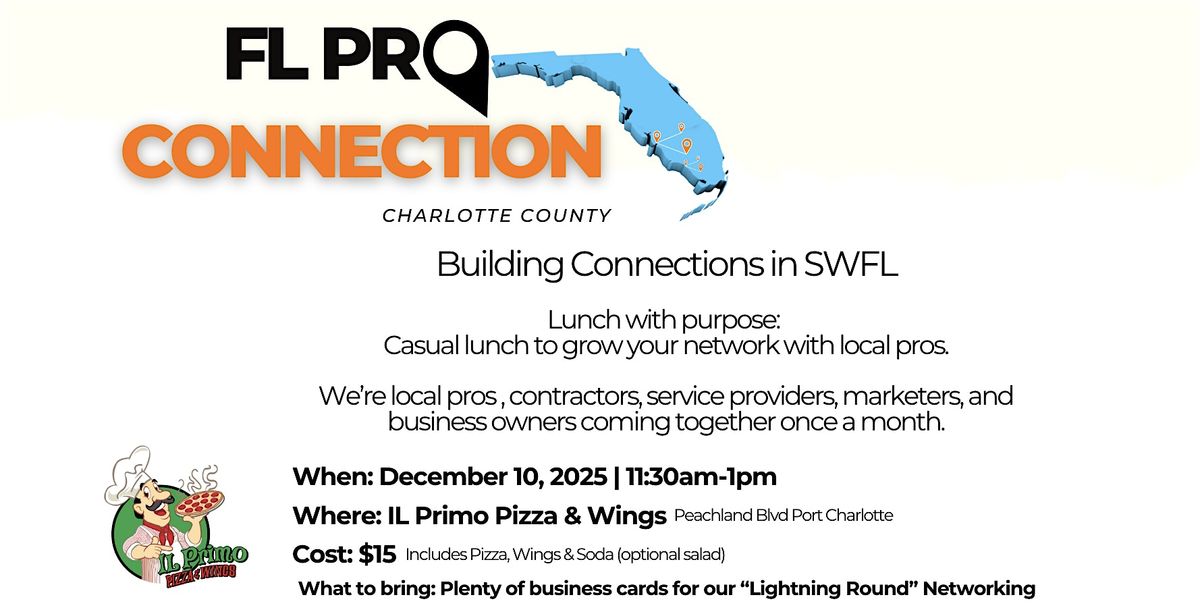 December Building Connections in SWFL - Charlotte County | Event in Port Charlotte | AllEvents
