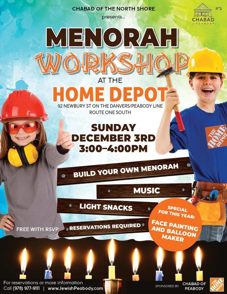 Home Depot Menorah The Home Depot (92 Newbury St, Danvers, MA