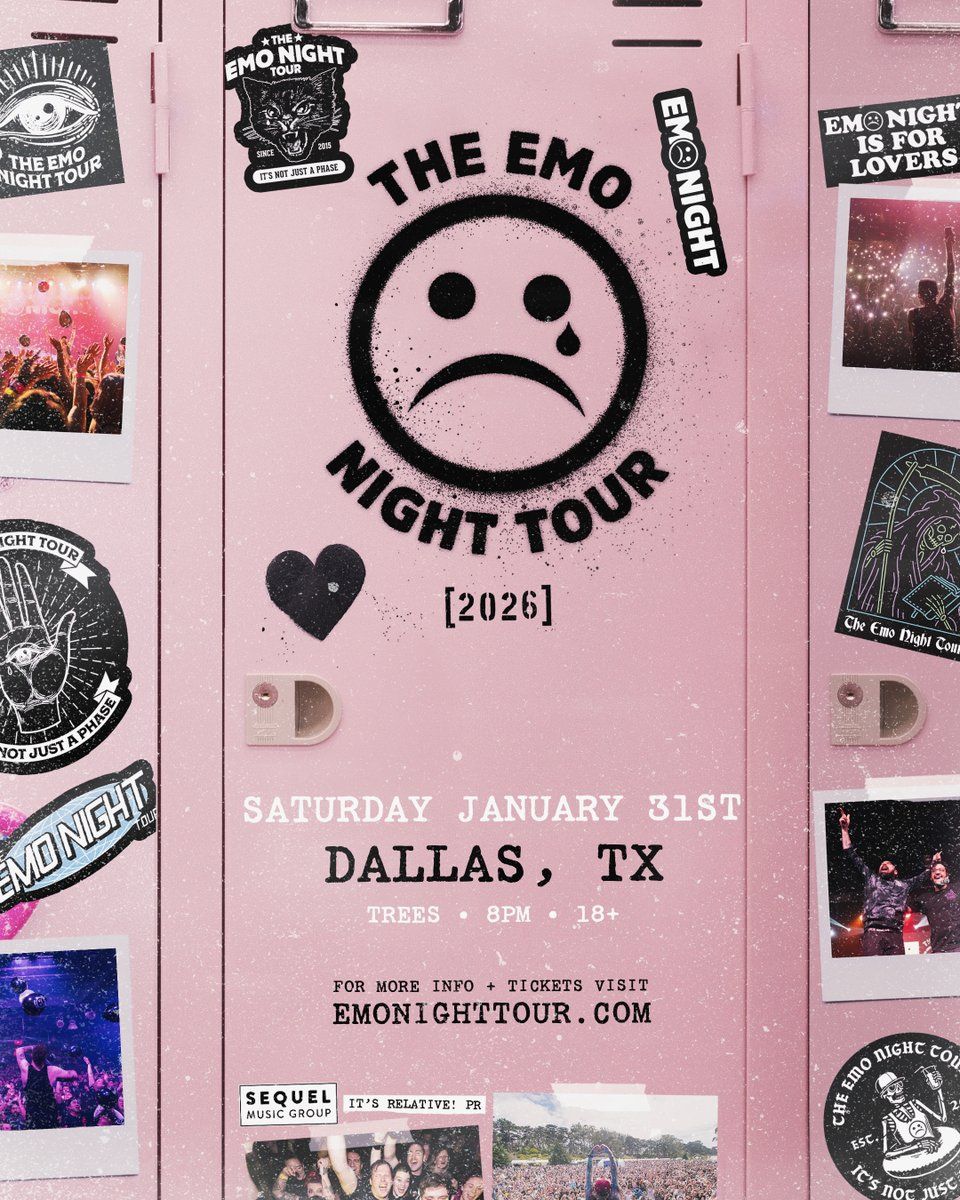 The Emo Night Tour, 8 January | Event in Richland | AllEvents