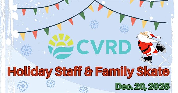 CVRD Holiday Staff & Family Skate, 20 December | Event in Duncan | AllEvents