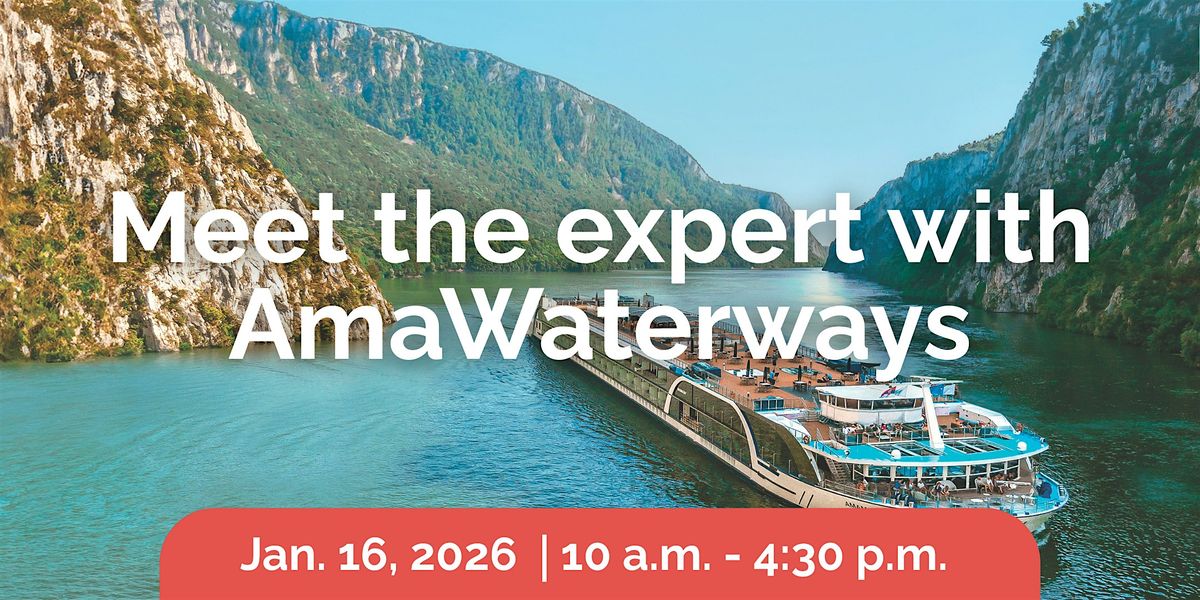 Meet the expert with AmaWaterways, 16 January | Event in Ottawa | AllEvents