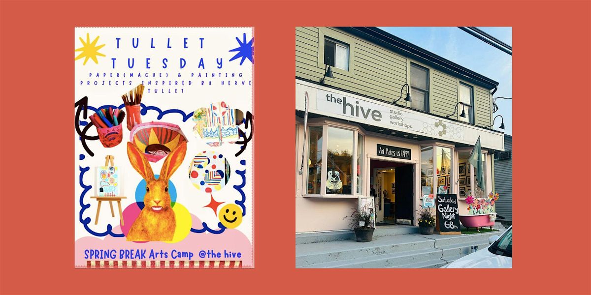 Spring Break Youth Art Camp:TULLET TUESDAY, 363 Main Street Bath, 17 ...
