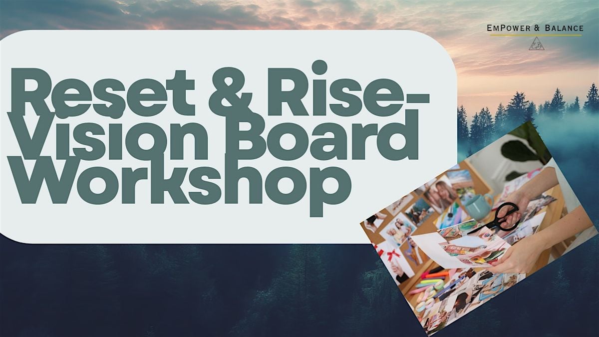 Reset and Rise Vision Board Workshop, 10 January | Event in Beverley | AllEvents