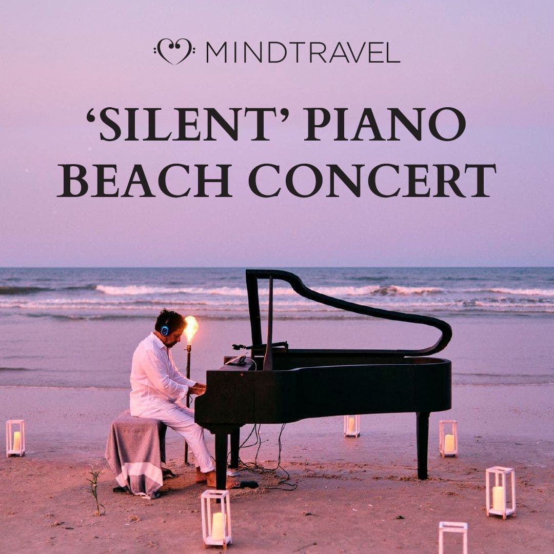 MindTravel Live to Headphones - Silent Piano Concert at Jensen Beach, 17 December | Event in Jensen Beach