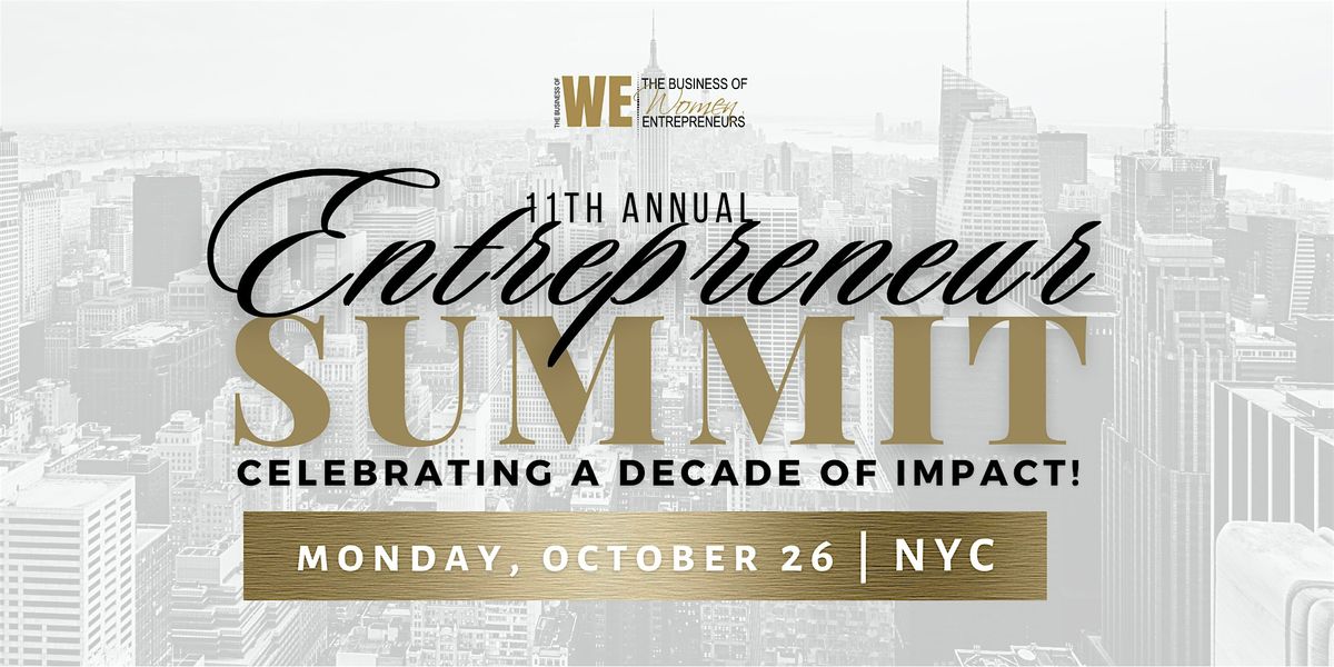 The Business of WE (Women Entrepreneurs) 2026 Summit, 26 October | Event in New York | AllEvents
