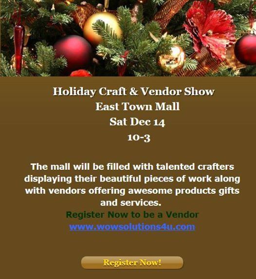 Christmas shop at the depot Holiday Gift & Craft Show East Town Mall, 2350 E Mason St, Green Bay