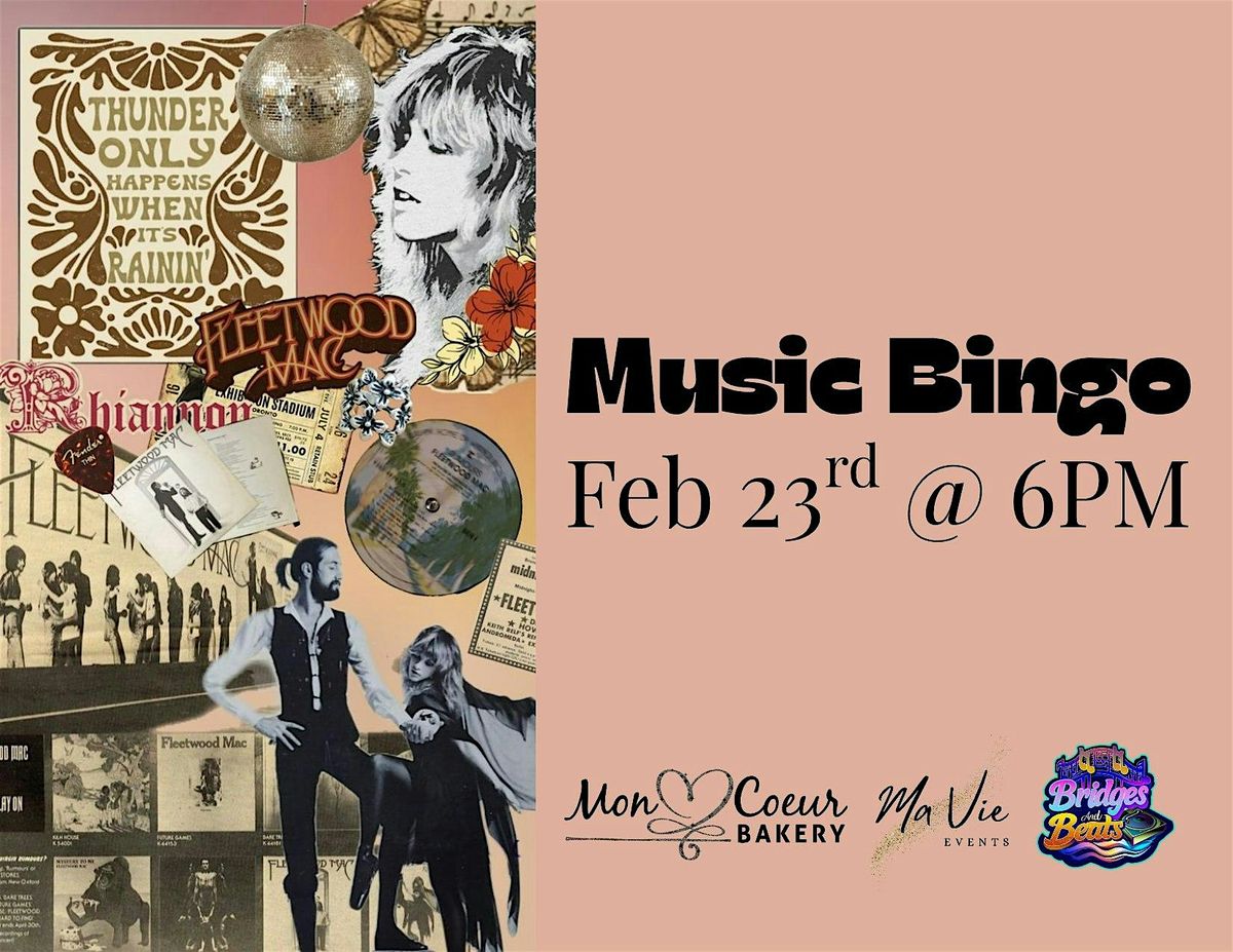 Fleetwood Mac-themed Music Bingo