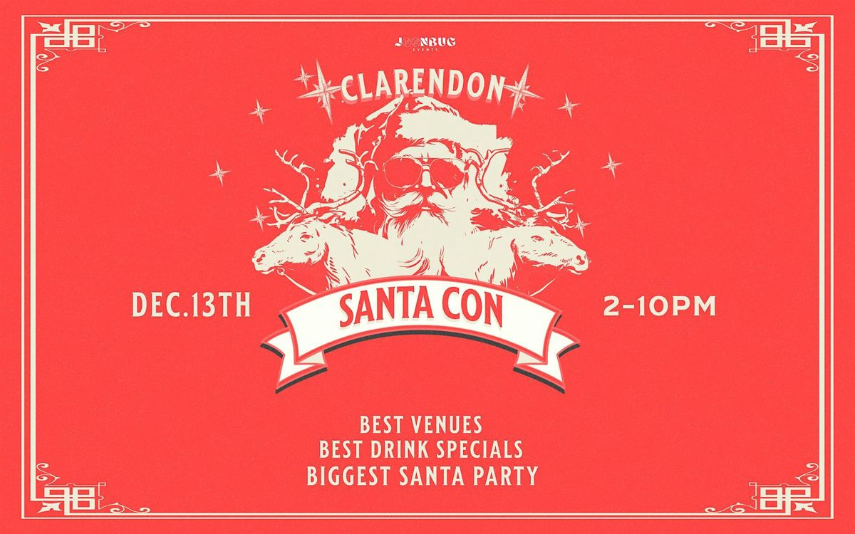 Santacon Bar Crawl - Clarendon, 13 December | Event in Arlington | AllEvents