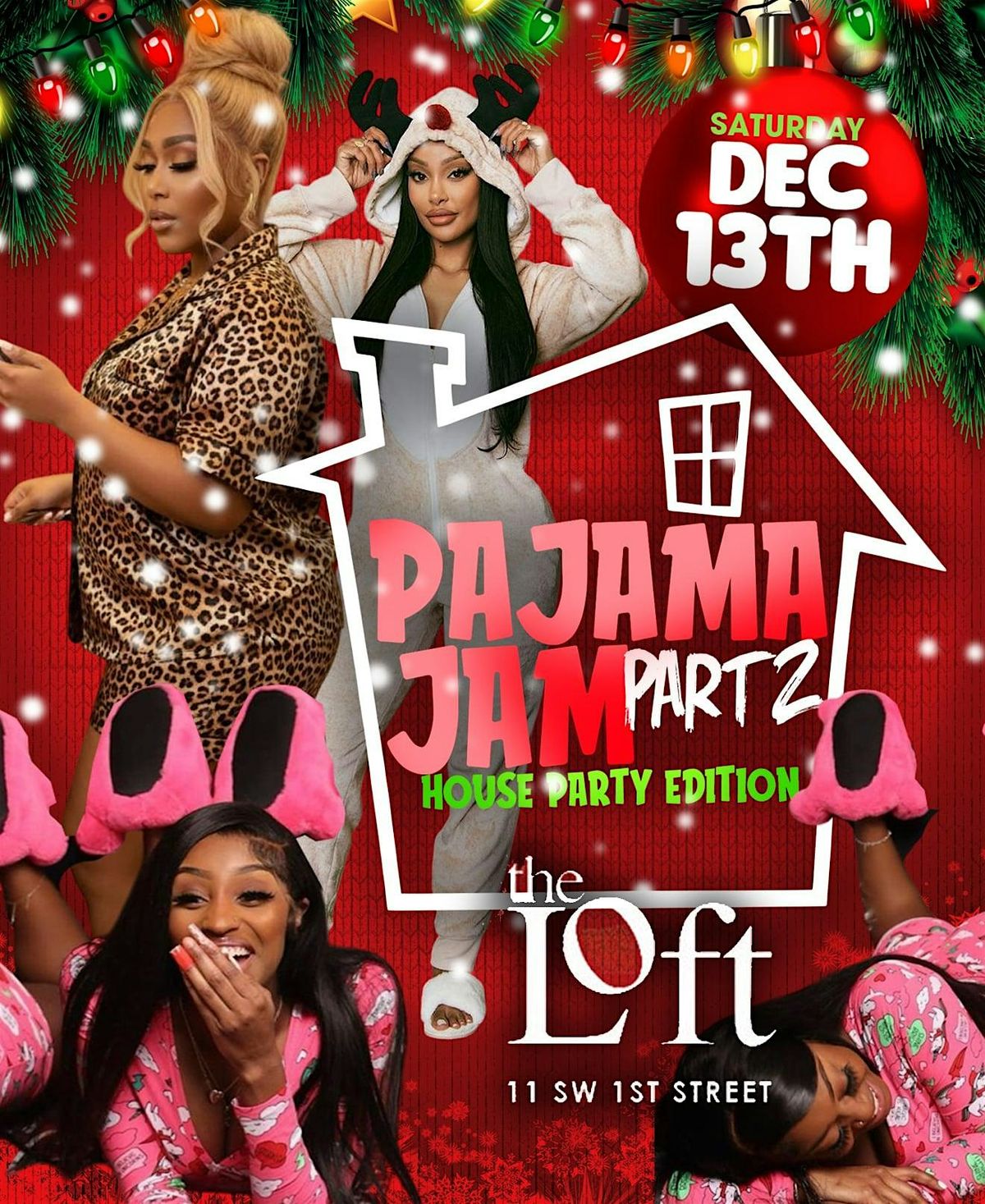 HOUSE PARTY PART 2…. PAJAMA JAM EDITION, 13 December | Event in Gainesville | AllEvents