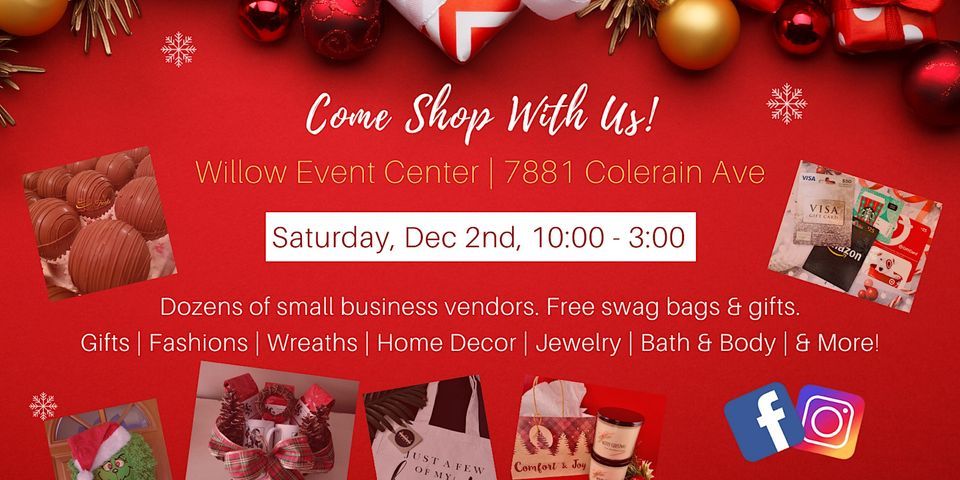 Holiday Small Business Shopping Fair 2023, 7881 Colerain Avenue