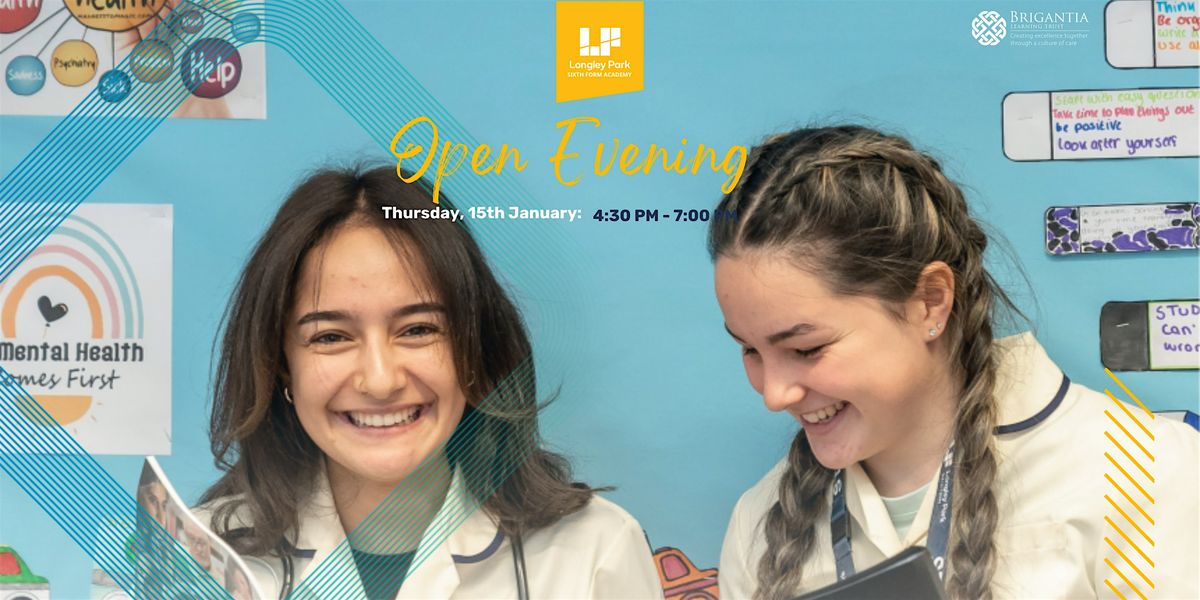 Longley Park Sixth Form Academy Open Evening, 15 January | Event in Sheffield | AllEvents
