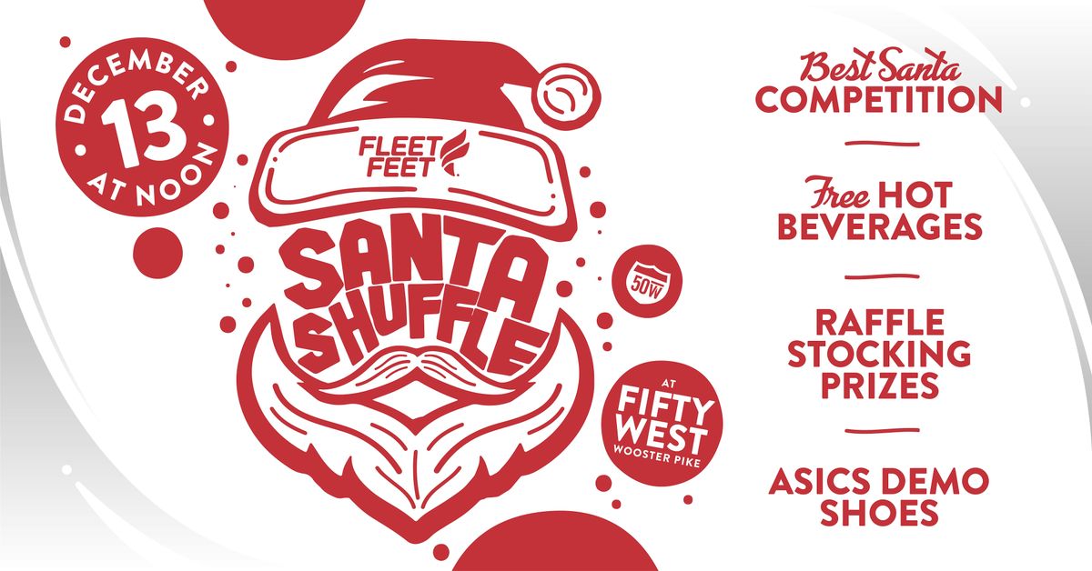 The 12 Days of Fitmas - Santa Shuffle at Fifty West!, 13 December | Event in Cincinnati | AllEvents