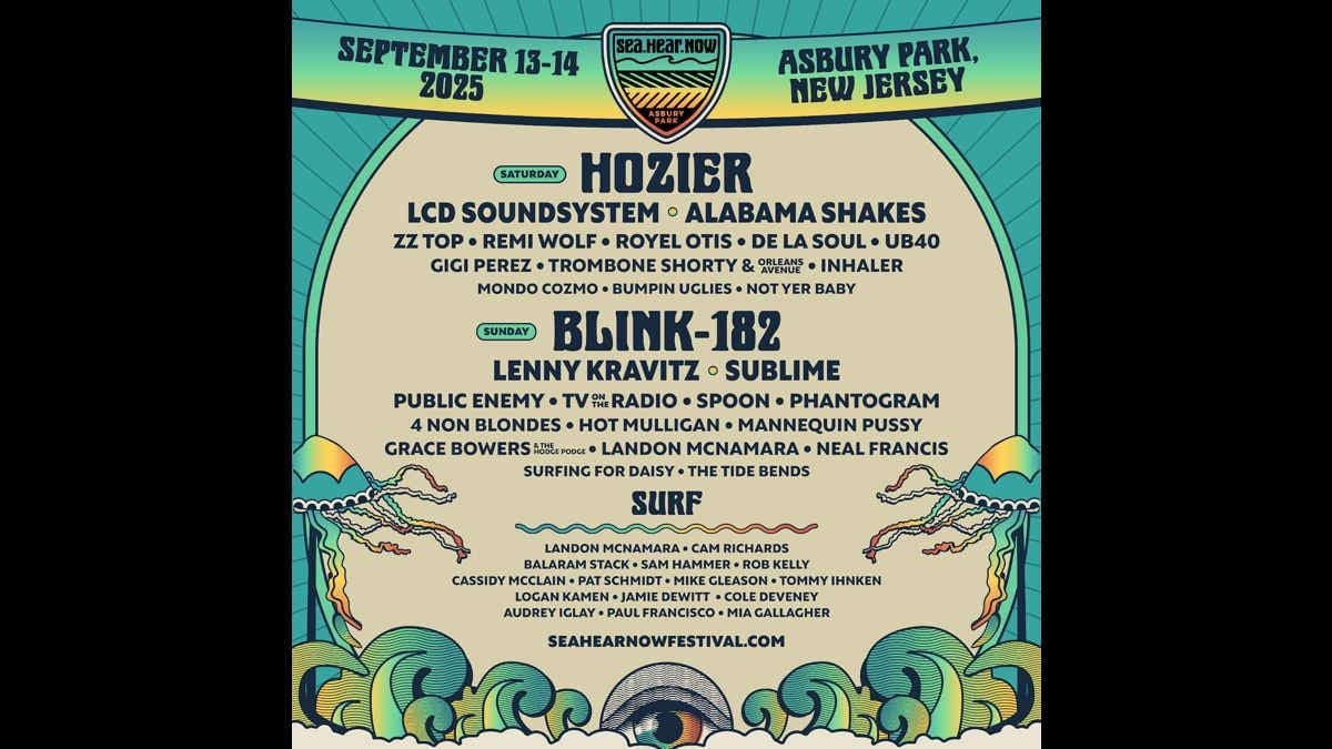 Sea.Hear.Now Festival - 2 Day Pass with Hozier, Blink-182, LCD Soundsystem, Lenny Kravitz, Sublime, and more!, 13 September