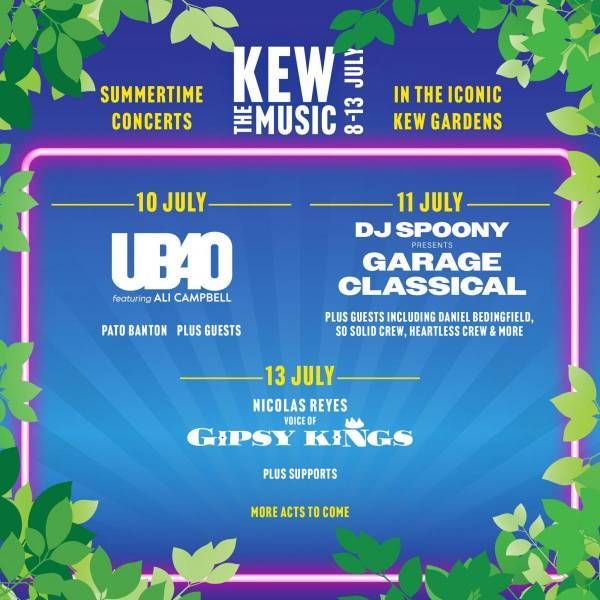 UB40 feat Ali Campbell - Kew The Music London Tickets, 10 July | Event in London | AllEvents