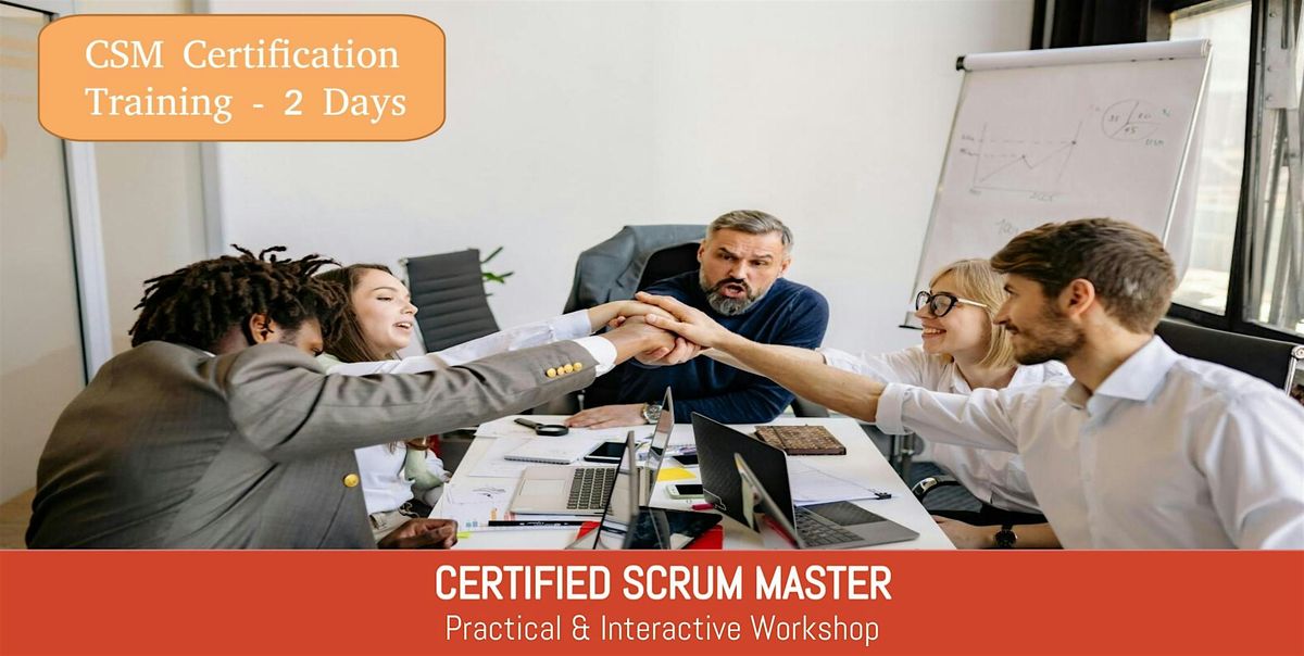 16-Hours Interactive | CSM Certification Course in Victoria, BC