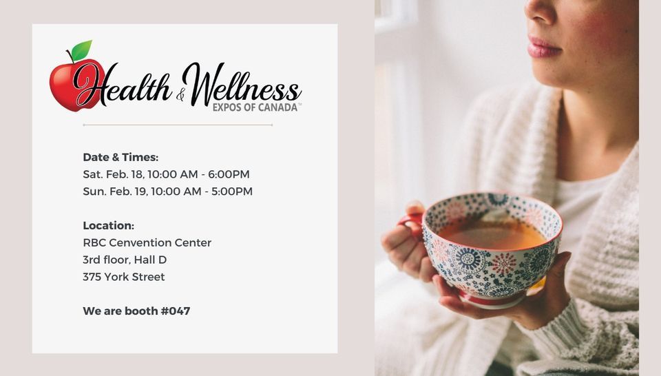 White Cedar Teas and The Health & Wellness Expo, RBC Convention Centre