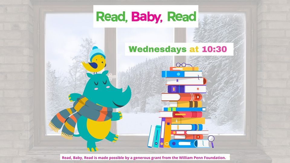 Read, Baby, Read, Fox Chase Library, Elkins Park, 3 January 2024 ...