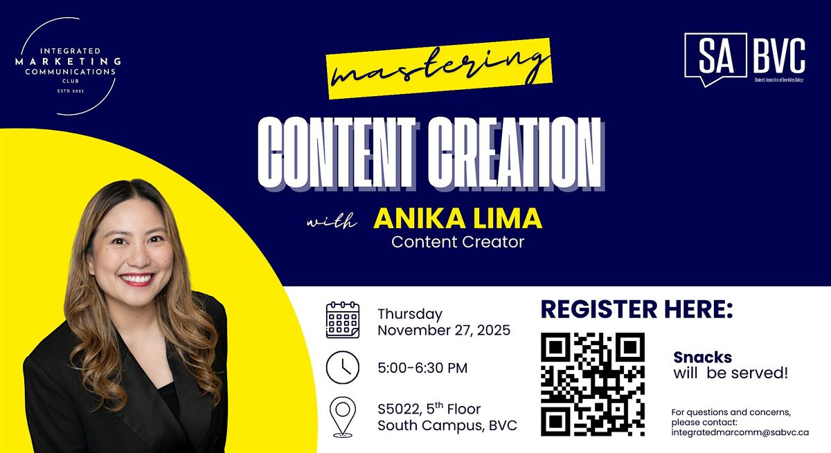 Mastering Content Creation, 27 November | Event in Calgary | AllEvents