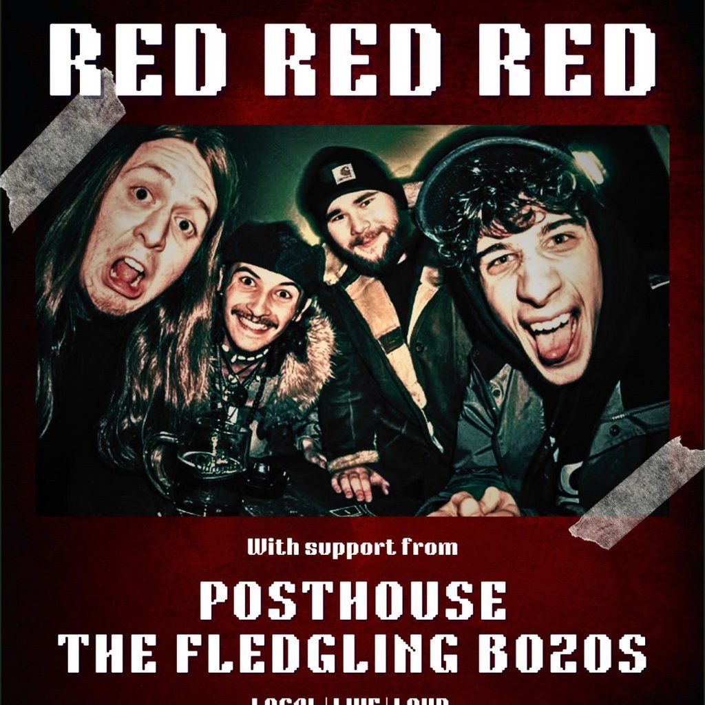 No Poetry presents RED RED RED plus support, 15 July | Event in Cardiff | AllEvents